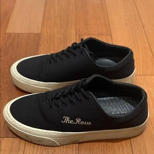 The Row Black & White Sneakers